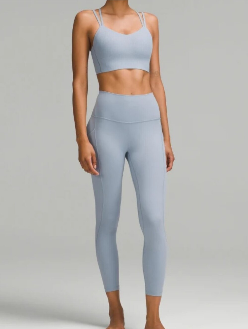 Lululemon Like a Cloud Ribbed Longline Bra